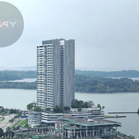 Almas Suites Cozy Relax Studio Seaview Bystay Nusajaya  Exterior photo